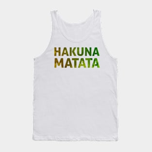 Hakuna Matata Inspired Silhouette Tank Top